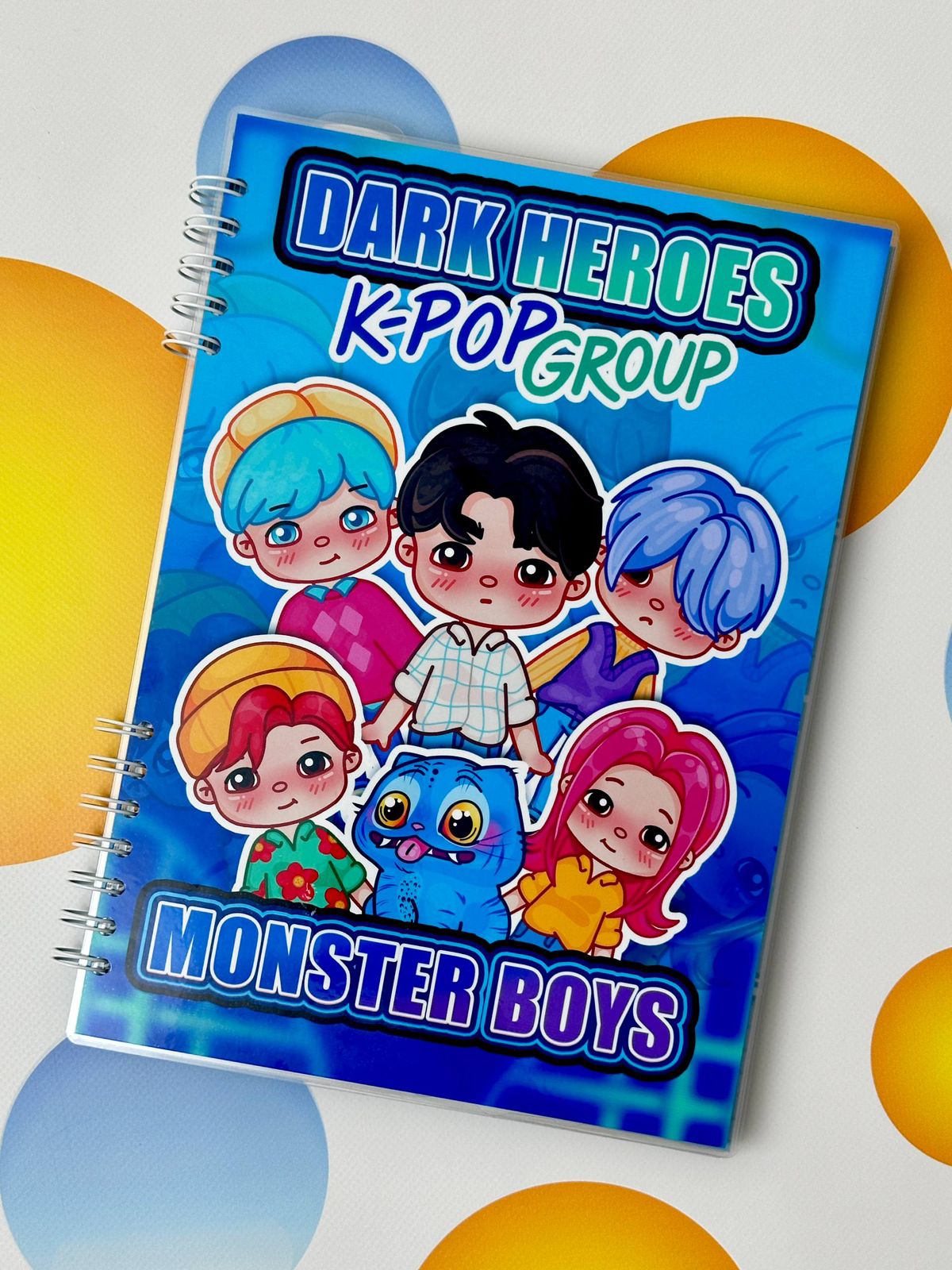 Libro Interactivo Kpop Saja Boys para Niños A4