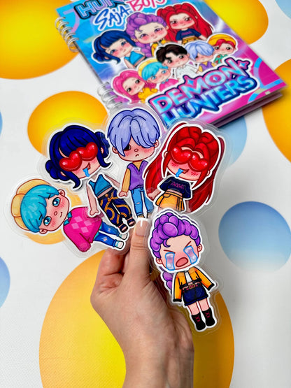 Libro interactivo Guerreras kpop 3