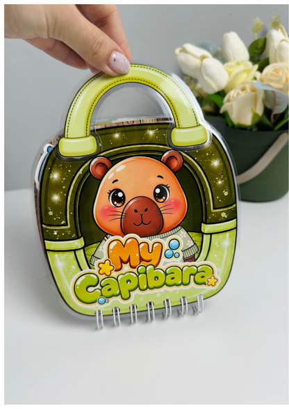 Libro Interactivo de Capibara para Niños | Juguete Sensorial Educativo