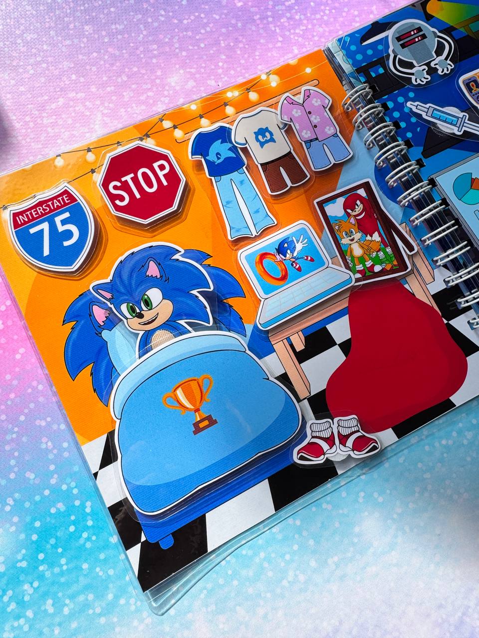 Libro interactivo de Sonic