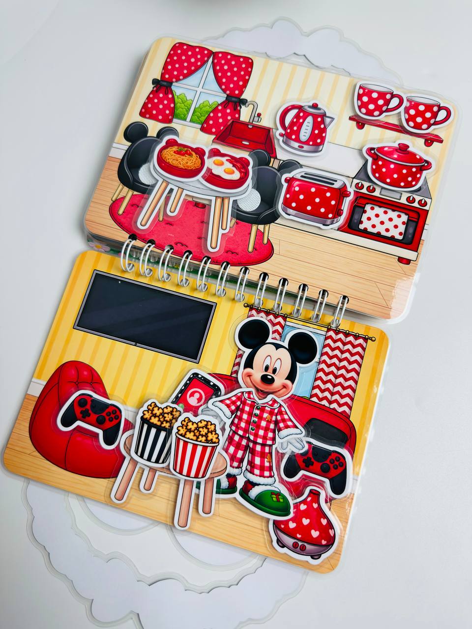 Libro Interactivo Mickey y Minnie Mouse