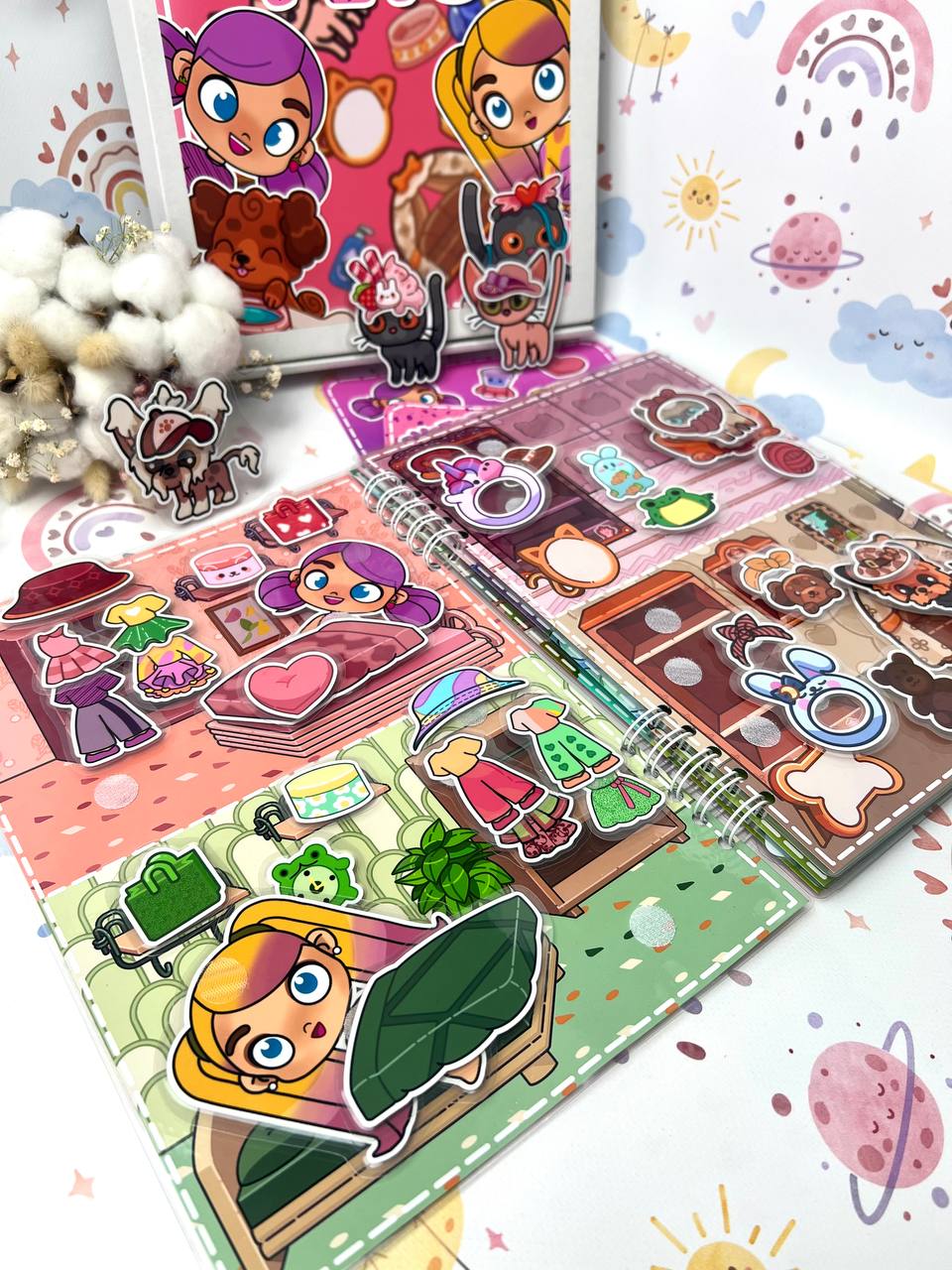 Libro Interactivo Avatar World Pets medida A4