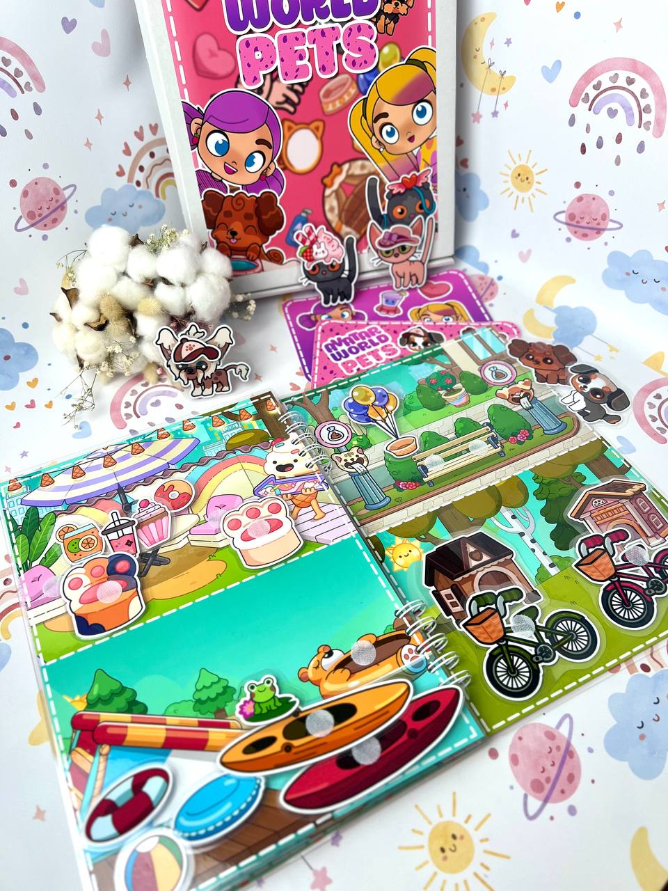 Libro Interactivo Avatar World Pets medida A4