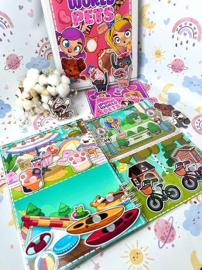 Libro Interactivo Avatar World Pets medida A4