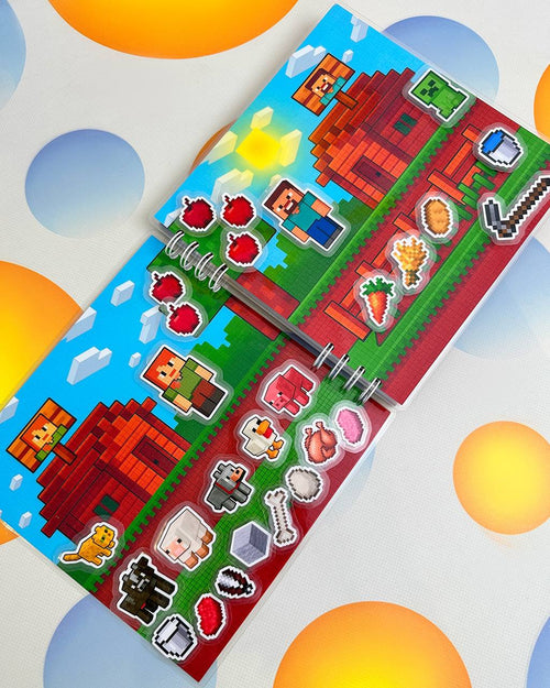 Libro interactivo minecraft modelo 2