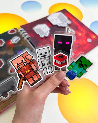 Libro interactivo minecraft modelo 2