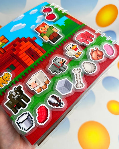 Libro interactivo minecraft modelo 2