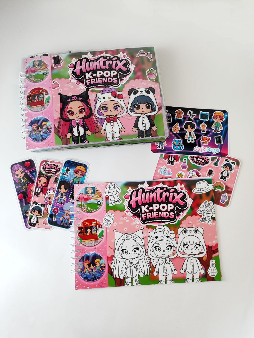 Libro Interactivo Kpop 7 Huntrix Friends