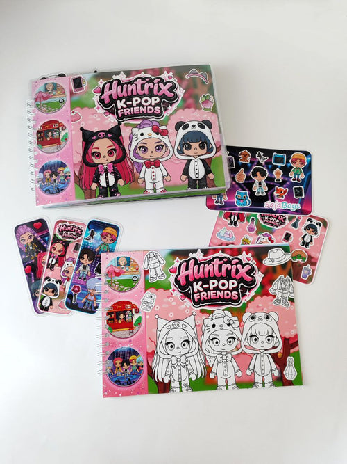 Libro Interactivo Kpop 7 Huntrix Friends