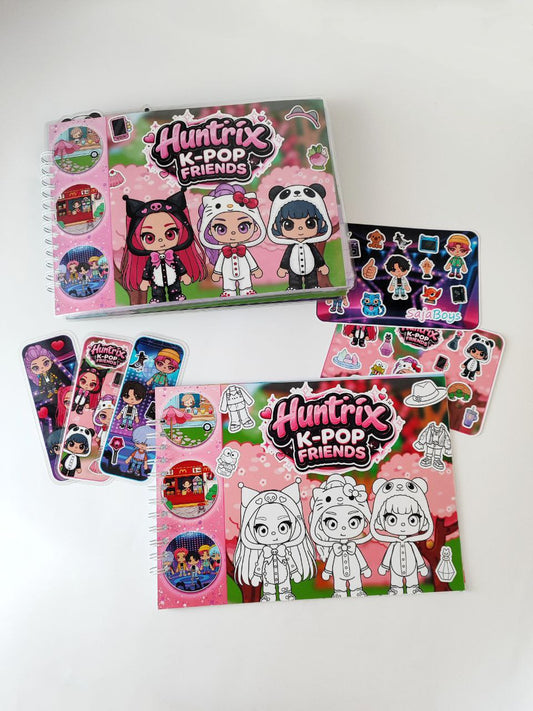Libro Interactivo Kpop 7 Huntrix Friends