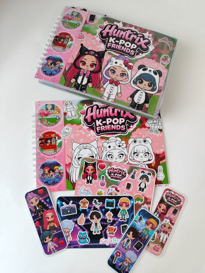Libro Interactivo Kpop 7 Huntrix Friends