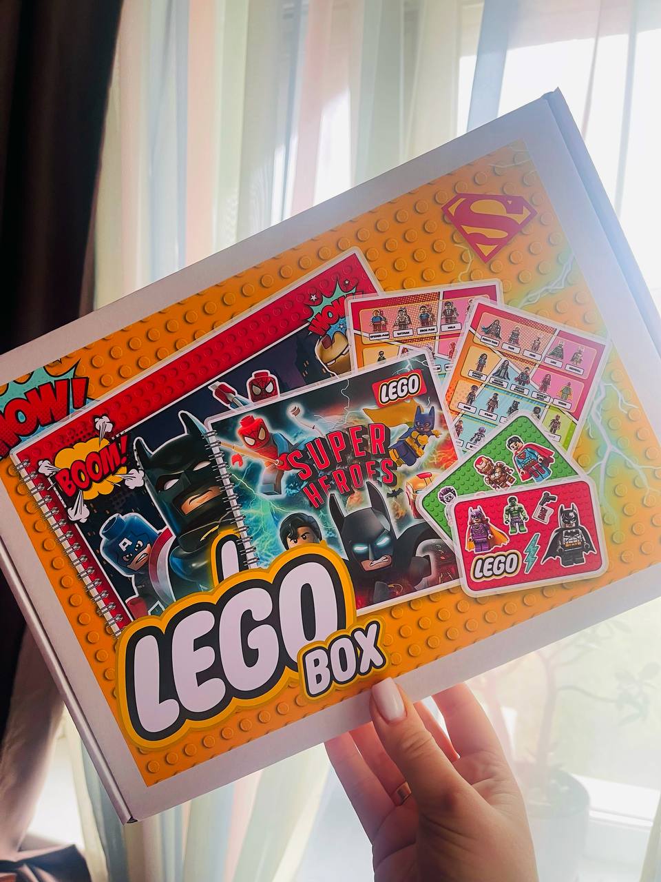 Libro Interactivo Temática Superhero Lego