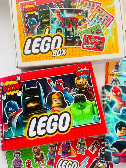 Libro Interactivo Temática Superhero Lego