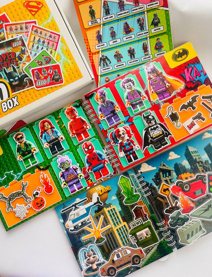 Libro Interactivo Temática Superhero Lego
