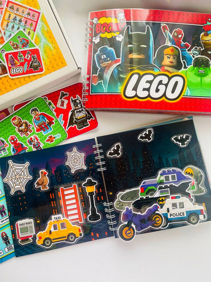 Libro Interactivo Temática Superhero Lego
