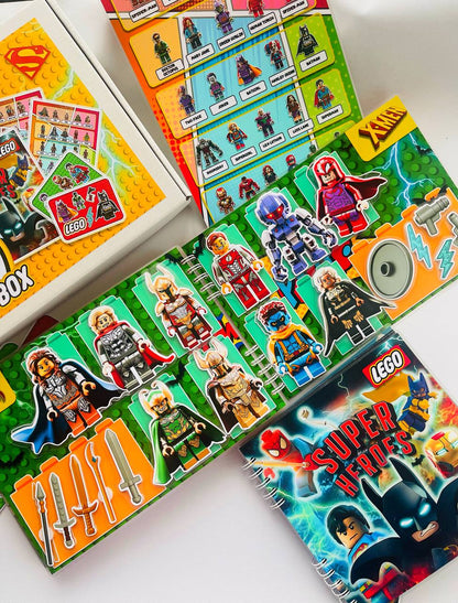 Libro Interactivo Temática Superhero Lego