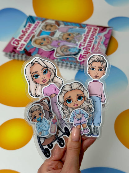 Libro Interactivo Familia Barbie