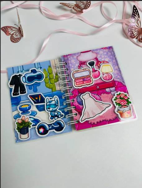 Libro Interactivo Marry me para niños con stickers