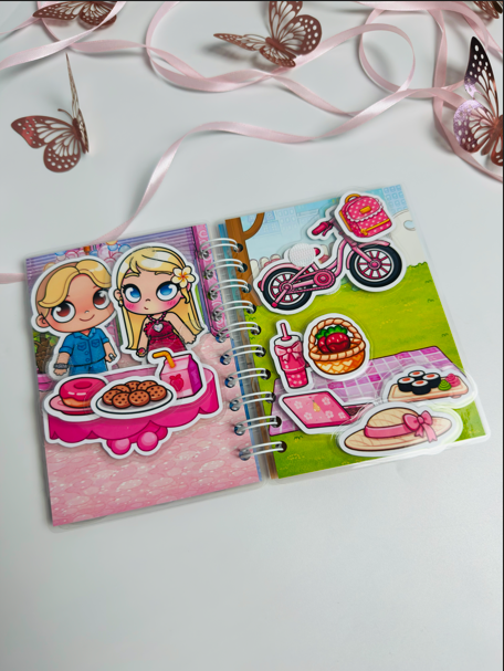 Libro Interactivo Marry me para niños con stickers