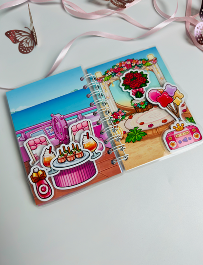 Libro Interactivo Marry me para niños con stickers