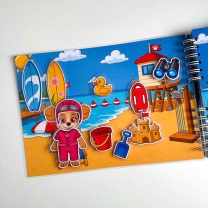 Libro Interactivo Paw Patrol Verano | Juego Educativo para Niños