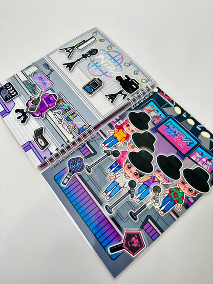 Libro interactivo Guerreras kpop 3