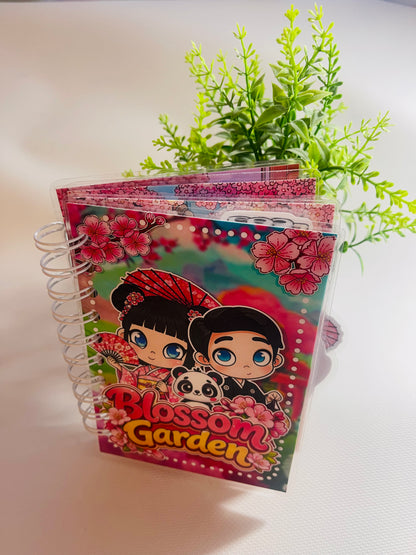 Libro Interactivo Infantil Blossom Garden con Stickers | Juego Creativo y Portátil