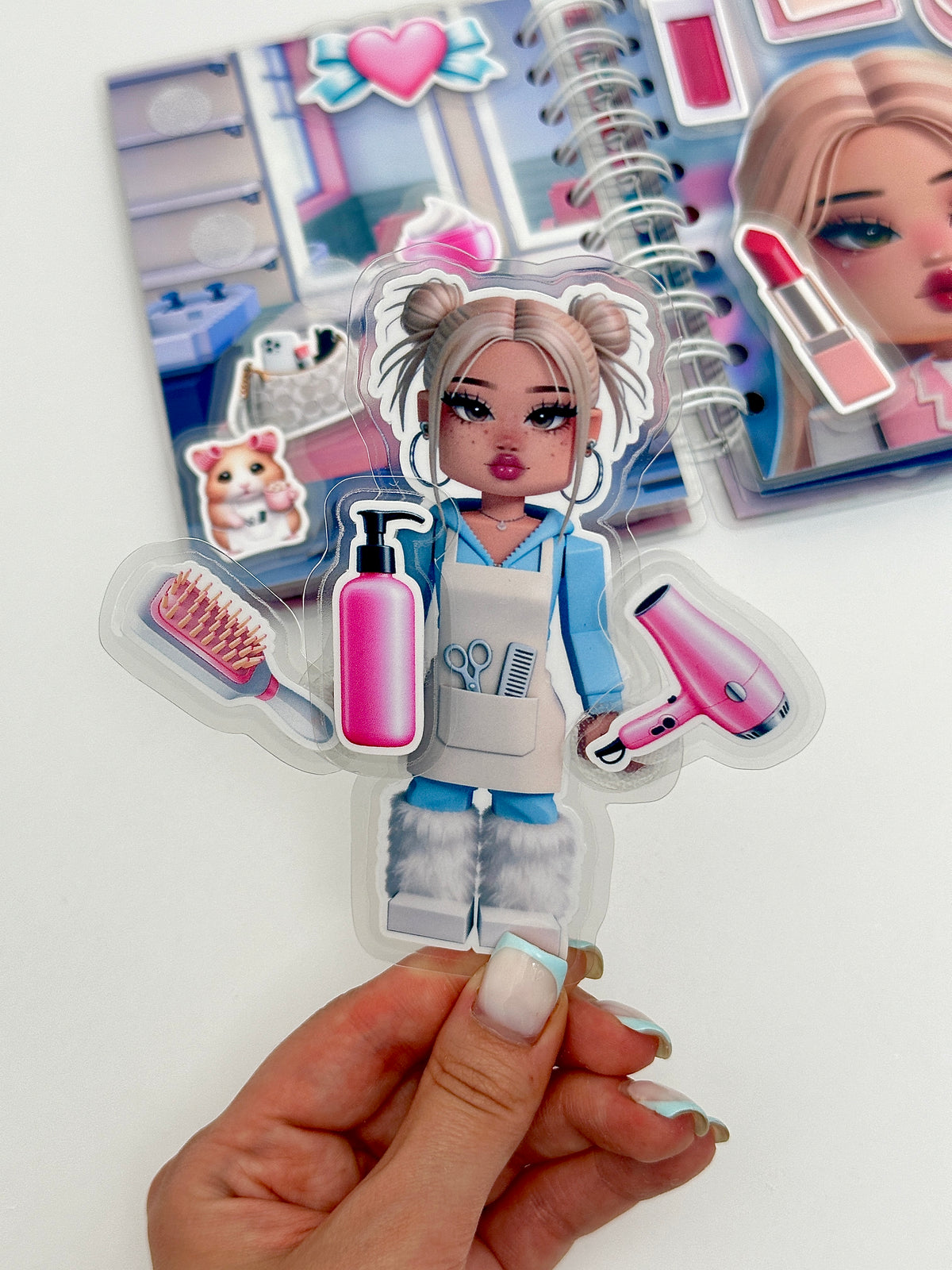 Libro Interactivo Mini - Roblox Pink