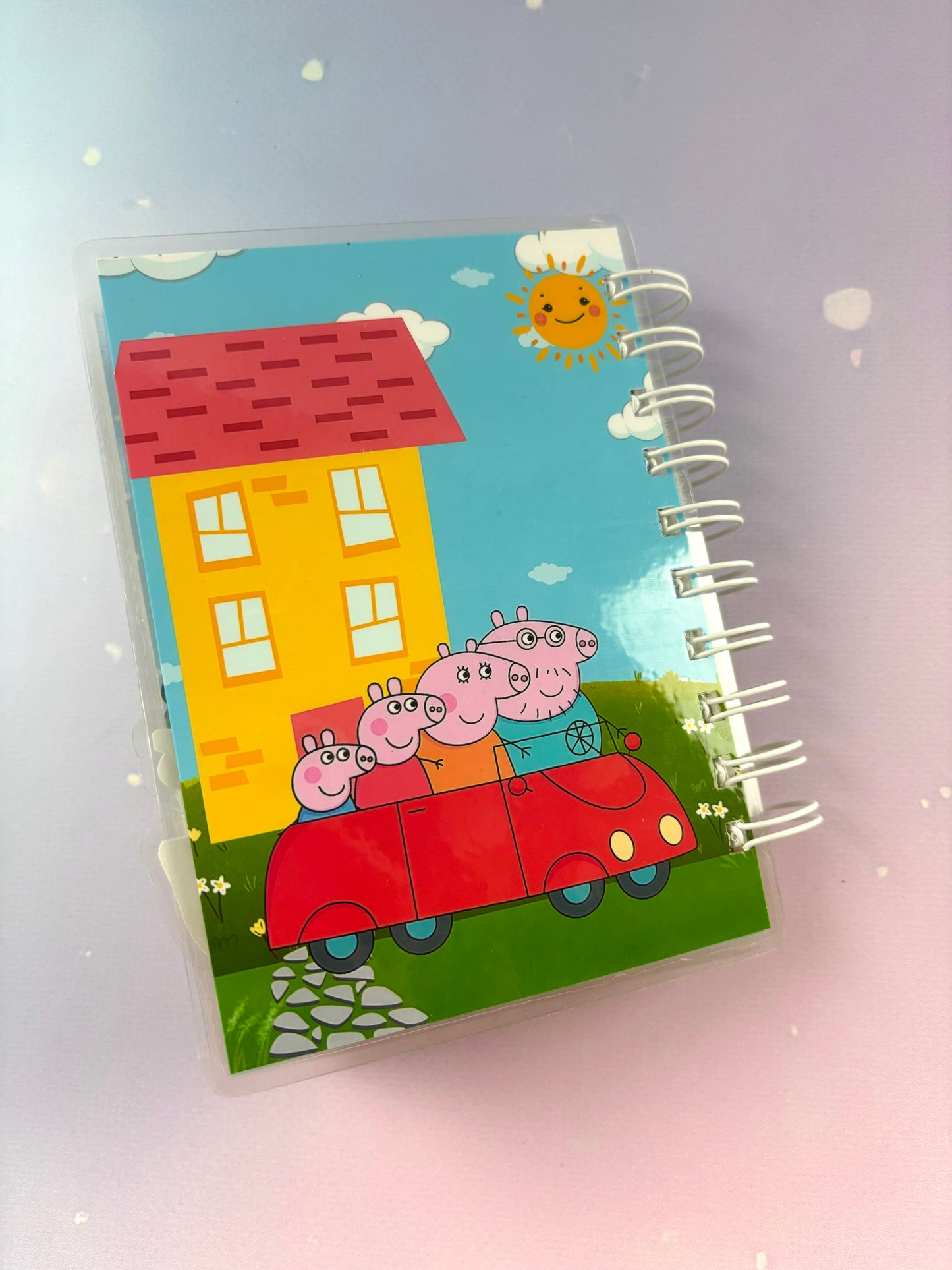 Libro Interactivo Peppa Pig A6 con Stickers y Velcro