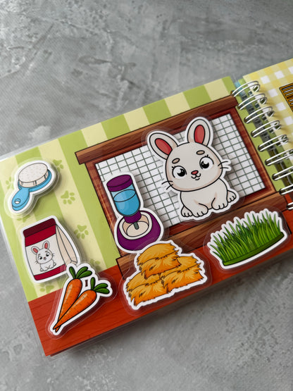Libro Interactivo de Animalitos para Niños