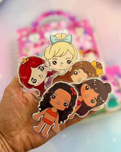 Libro Interactivo Princesas Carterita