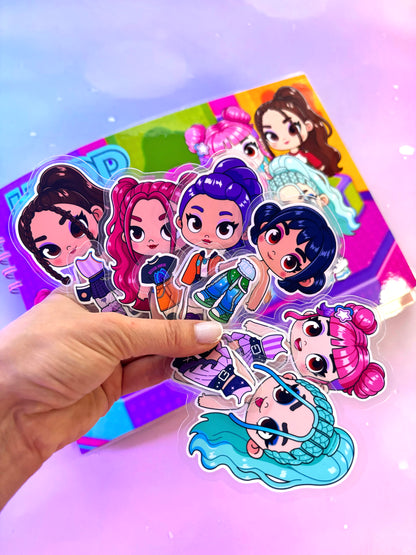 Libro interactivo Kpop 6 + Luxe Girls
