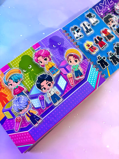 Libro interactivo Kpop 6 + Luxe Girls