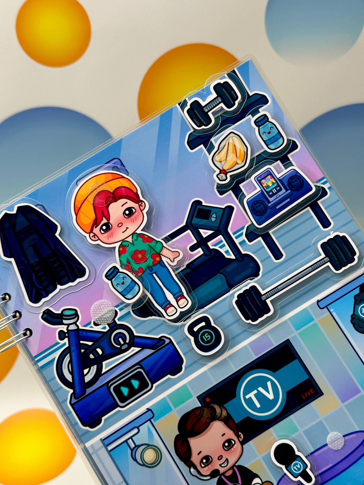 Libro Interactivo Kpop Saja Boys para Niños A4