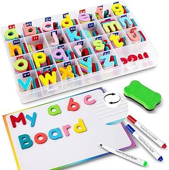 Maletín de Letras Magnéticas para Niños | Juego Educativo ABC