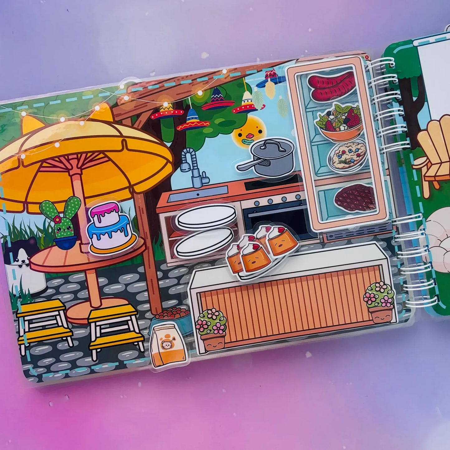 Libro Interactivo Toca Boca Verano