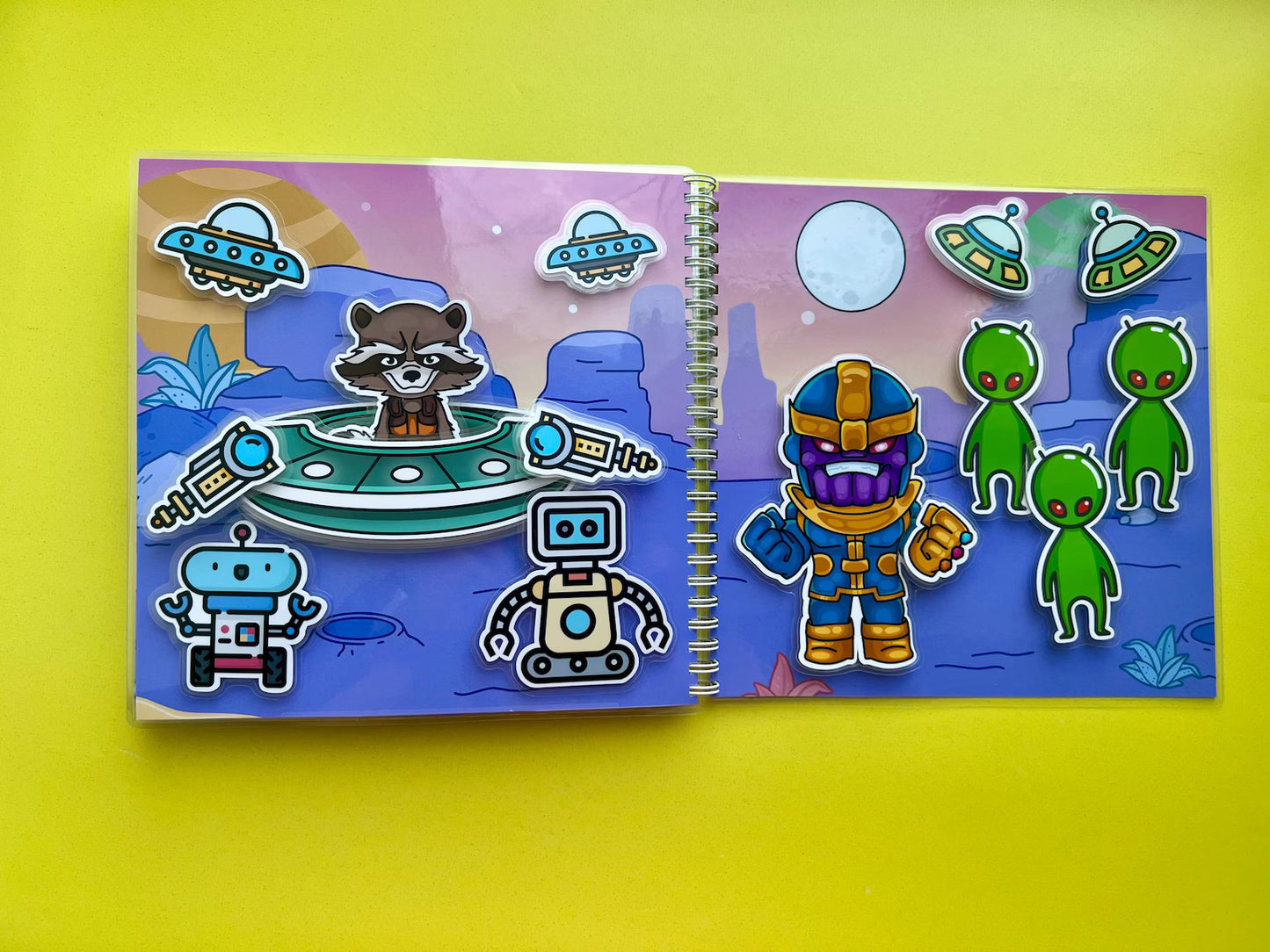 Libro Interactivo de Superhéroes