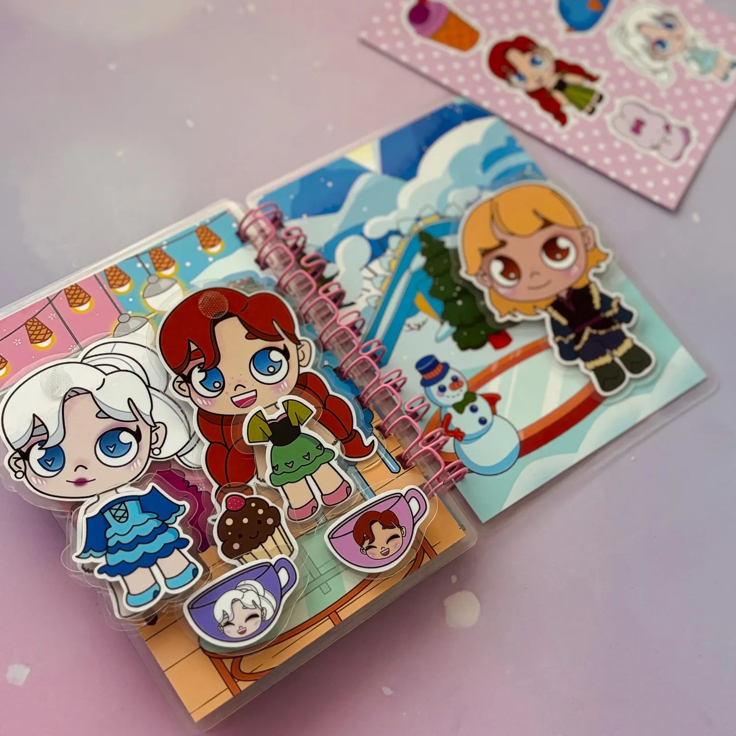 Libro Interactivo Ana y Elsa mini