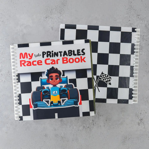 Libro Interactivo de Carreras de Autos