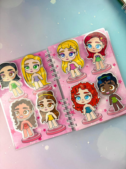 Pack x2 Libros Interactivos Princesas