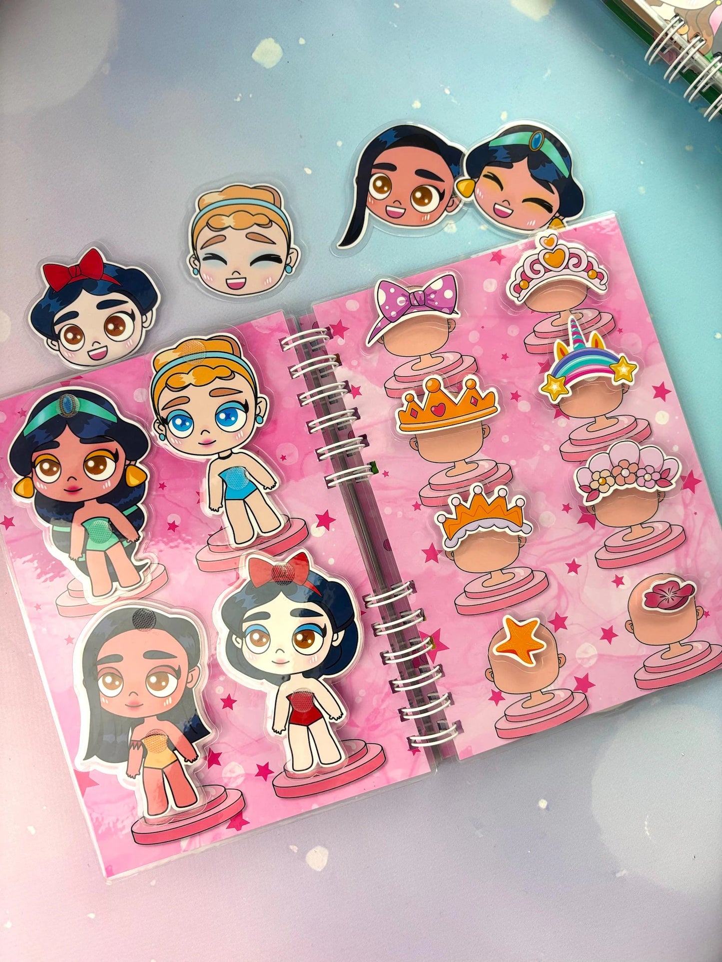 Pack x2 Libros Interactivos Princesas