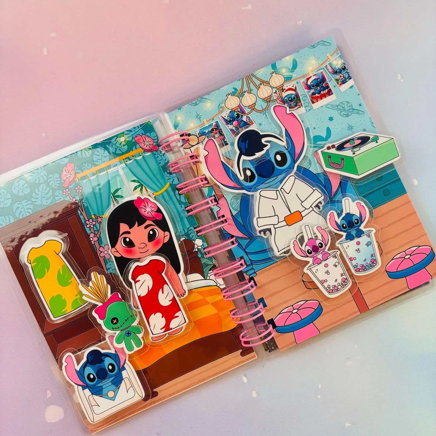 Libro Interactivo Stitch Mini