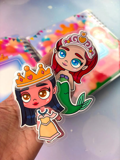 Pack x2 Libros Interactivos Princesas