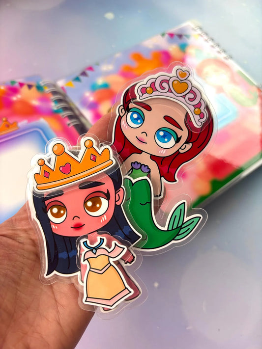 Pack x2 Libros Interactivos Princesas