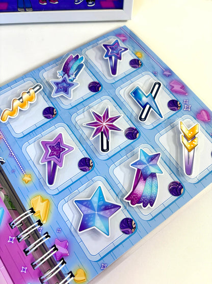 Libro Interactivo Guerreras Kpop 8 Set de maquillaje