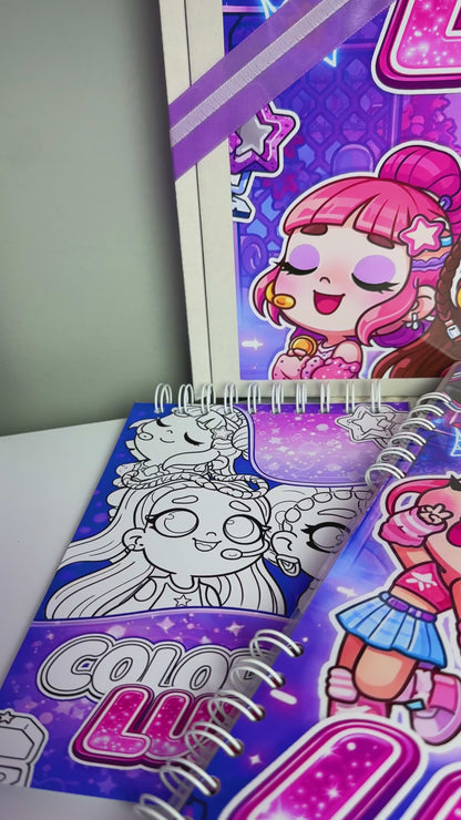Libro Interactivo Luxe Girls A5